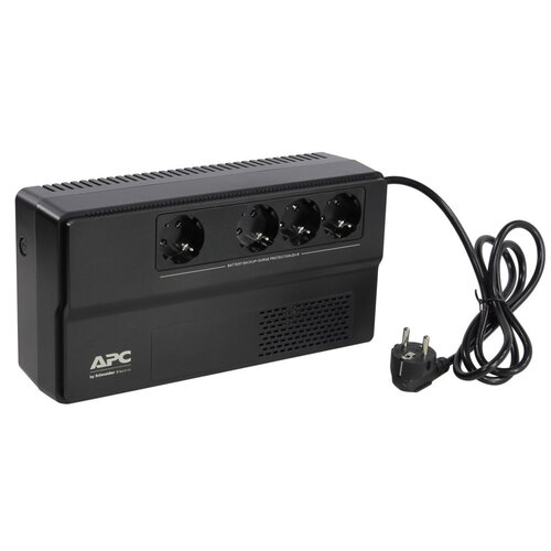 APC Easy UPS BV1000I-GR | 1000 VA / 600 W | 4x Schuko Stopcontacten | AVR Spanningstabilisatie | LED-Statusindicator | Compact Ontwerp APC Easy UPS BV1000I-GR | 1000 VA / 600 W | 4x Schuko Stopcontacten | AVR Spanningstabilisatie | LED-Statusindicator | Compact Ontwerp