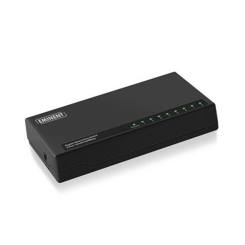 Eminent Fu EM4442 netwerk-switch Gigabit Ethernet (10/100/1000) Zwart Eminent Fu EM4442 netwerk-switch Gigabit Ethernet (10/100/1000) Zwart