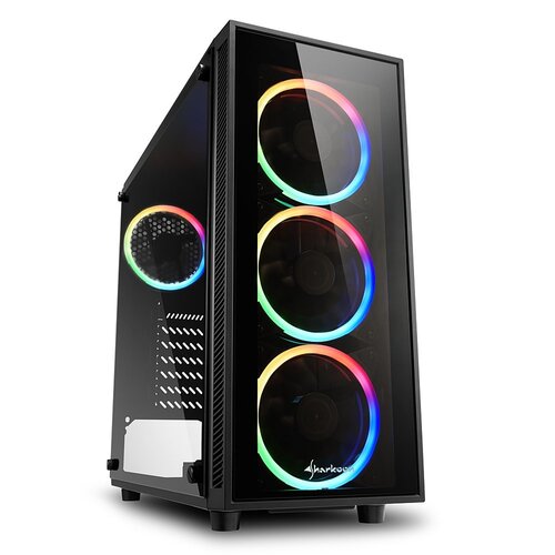 Sharkoon TG4 Midi Tower Zwart Sharkoon TG4 Midi Tower Zwart