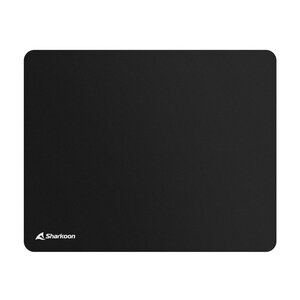 Sharkoon 1337 V2 Gaming Mat XL | Gaming-muismat | XL-formaat (444 x 355 mm) | Waterafstotend textiel | Antislip rubberen onderzijde | Zwart