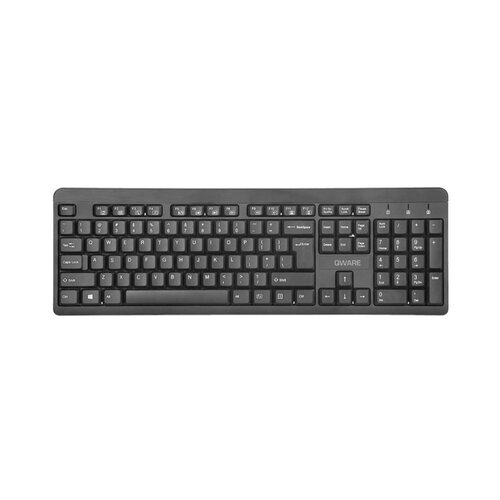 QWare QWARE Wireless toetsenbord Swindon Zwart QWare QWARE Wireless toetsenbord Swindon Zwart