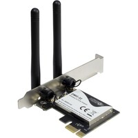 DMG-32 | Interne WLAN-adapter | PCIe x1 | Wi-Fi 5 (802.11ac) | Dual-band 2,4 & 5 GHz | 650 Mbps | 2x 2dBi antennes