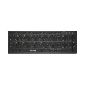 QWare QWARE Wireless toetsenbord Oldham Zwart