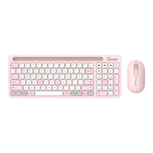 QWare QWARE Wireless Dekstop Combo Florence Roze QWare QWARE Wireless Dekstop Combo Florence Roze