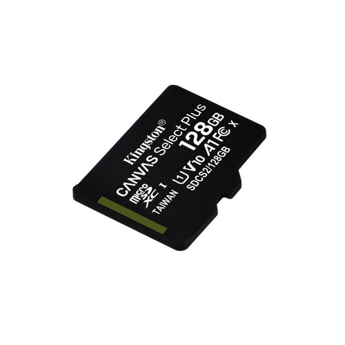 Kingston Canvas Select Plus | MicroSDXC | 128GB | Class 10 | UHS-I U1