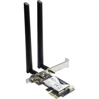 DMG-35 | Wi-Fi 6 & Bluetooth 5.0 PCIe Adapter | 3000 Mbps | Dual-band (2,4 GHz / 5 GHz) | Intel AX200 Chipset | PCIe x1