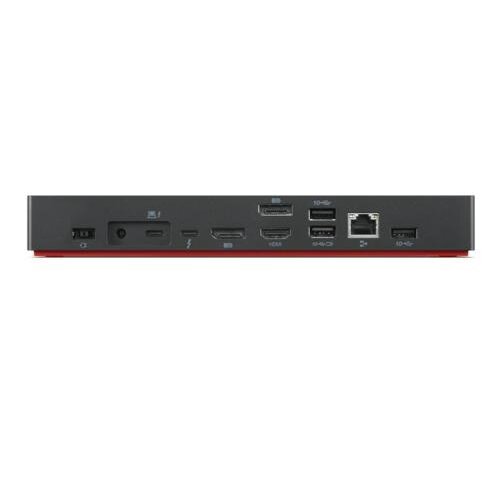 Lenovo 40B00300EU | Docking Station & Poortreplicator | Thunderbolt 4 | Zwart/Rood