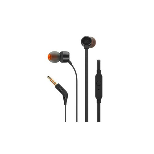 JBL TUNE 160 PURE BASS In Ear Headset Zwart JBL TUNE 160 PURE BASS In Ear Headset Zwart