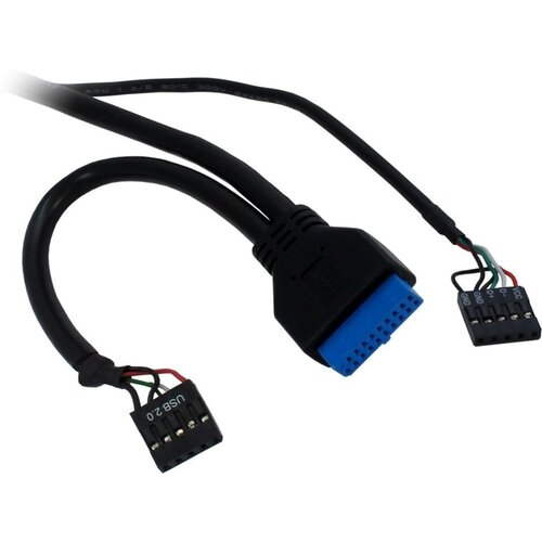 Inter-Tech CI-01 | Interne geheugenkaartlezer | USB 3.2 Gen 1 (5 Gbps) | 3.5" bay | Ondersteunt CF, SD, microSD, MS, xD | Zwart
