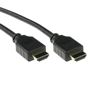 ACT AK3941 HDMI kabel 0,5 m HDMI Type A (Standaard) Zwart