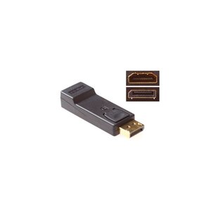 ACT AB3985 | DisplayPort naar HDMI Adapter | Male naar Female ACT AB3985 | DisplayPort naar HDMI Adapter | Male naar Female