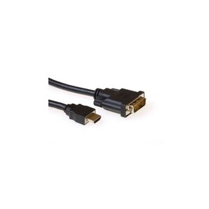 ACT Verloopkabel HDMI A male - DVI-D male