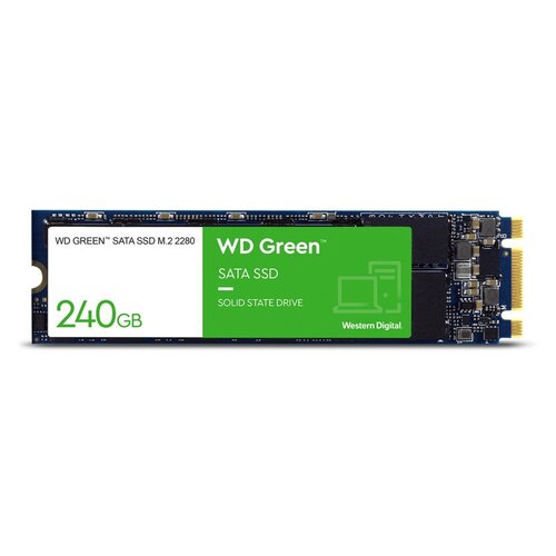 Western Digital Green WDS240G3G0B internal solid state drive M.2 240GB Western Digital Green WDS240G3G0B internal solid state drive M.2 240GB