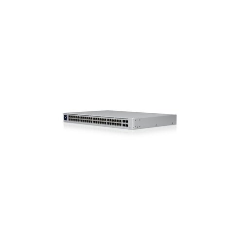 Ubiquiti Networks UniFi USW-48-POE netwerk-switch Managed L2 Gigabit Ethernet (10/100/1000) Power over Ethernet (PoE) 1U Roestvrijstaal Ubiquiti Networks UniFi USW-48-POE netwerk-switch Managed L2 Gigabit Ethernet (10/100/1000) Power over Ethernet (PoE) 1U Roestvrijstaal