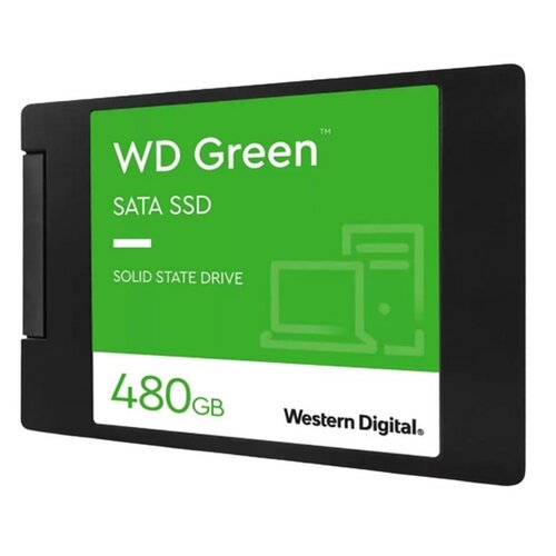 Western Digital Green | 480GB SATA SSD | 2.5'' | 545MB/s Western Digital Green | 480GB SATA SSD | 2.5'' | 545MB/s