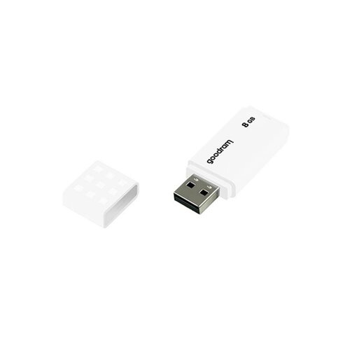 Goodram UME2 USB flash drive 8 GB USB Type-A 2.0 Wit Goodram UME2 USB flash drive 8 GB USB Type-A 2.0 Wit