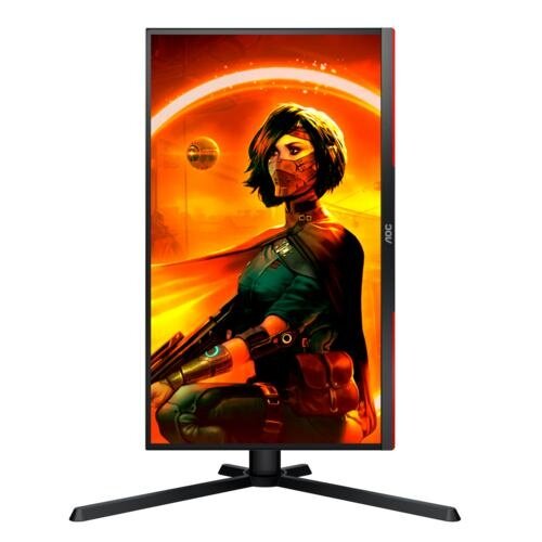 AOC 25G3ZM/BK computer monitor 62,2 cm (24.5") 1920 x 1080 Pixels Full HD Zwart, Rood