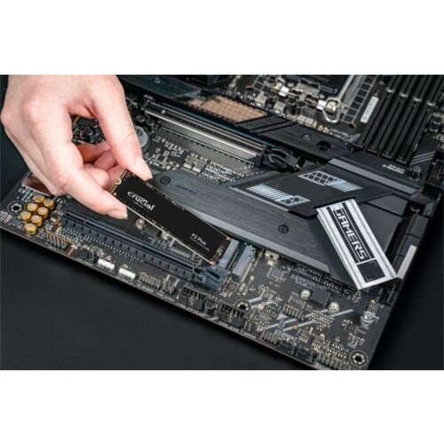 Crucial P3 Plus | 1TB NVMe SSD | M.2 | Gen4 | 5.000MB/s Lezen | 3.600MB/s Schrijven