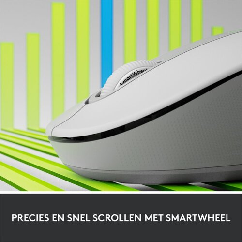Logitech Signature M650 | Draadloze Muis | Linkshandig | RF + Bluetooth | 2000 DPI | Wit Logitech Signature M650 | Draadloze Muis | Linkshandig | RF + Bluetooth | 2000 DPI | Wit
