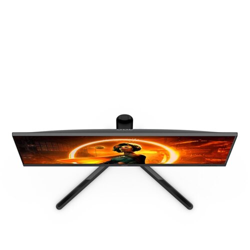 AOC G3 U34G3XM/EU LED display 86,4 cm (34") 3440 x 1440 Pixels UltraWide Quad HD Zwart, Rood