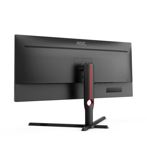 AOC G3 U34G3XM/EU LED display 86,4 cm (34") 3440 x 1440 Pixels UltraWide Quad HD Zwart, Rood