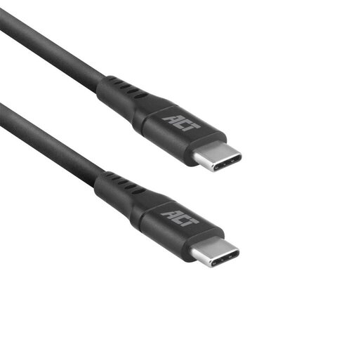 ACT AC3025 USB-kabel 1 m USB 3.2 Gen 1 (3.1 Gen 1) USB C Zwart ACT AC3025 USB-kabel 1 m USB 3.2 Gen 1 (3.1 Gen 1) USB C Zwart