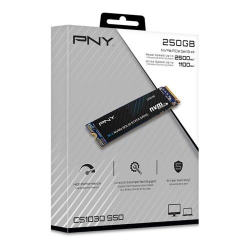 PNY CS1030 M.2 NVMe 250 GB PCI Express 3.0