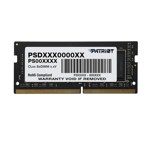 Patriot MEM Signature 8GB / DDR4 / 3200 MHz SODIMM Patriot MEM Signature 8GB / DDR4 / 3200 MHz SODIMM