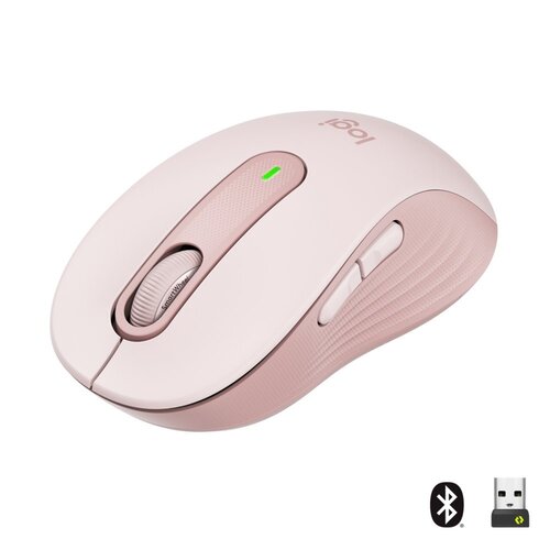 Logitech Signature M650 | RF-Draadloos + Bluetooth | 2000 DPI | Roze Logitech Signature M650 | RF-Draadloos + Bluetooth | 2000 DPI | Roze
