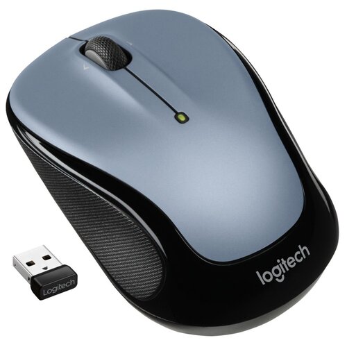 Logitech M325s | Draadloze Muis | Links- en Rechtshandig | RF | 1000 DPI | Zwart/Grijs