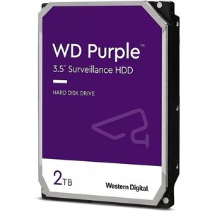 Western Digital Purple WD23PURZ interne harde schijf 3.5" 2 TB SATA