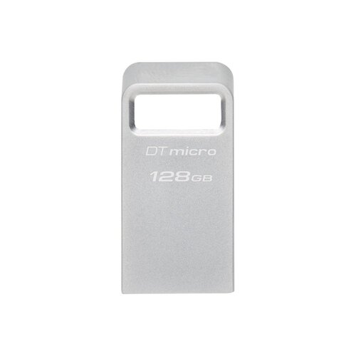 Kingston Technology DataTraveler Micro USB flash drive 128 GB USB Type-A 3.2 Gen 1 (3.1 Gen 1) Zilver Kingston Technology DataTraveler Micro USB flash drive 128 GB USB Type-A 3.2 Gen 1 (3.1 Gen 1) Zilver