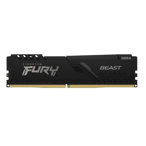 Kingston Fury Beast | 1x16GB DDR4 | 3200MHz | DIMM | CL16 | Geheugenmodule | RAM Kingston Fury Beast | 1x16GB DDR4 | 3200MHz | DIMM | CL16 | Geheugenmodule | RAM