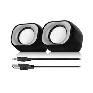 ACT Eminent EM3513 | 2.0 Luidsprekerset | Compact Stereo Geluid | 34W RMS