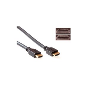 ACT AK3792 | 1,8 m High Speed HDMI Kabel | HDMI Type A naar Type A | Zwart ACT AK3792 | 1,8 m High Speed HDMI Kabel | HDMI Type A naar Type A | Zwart