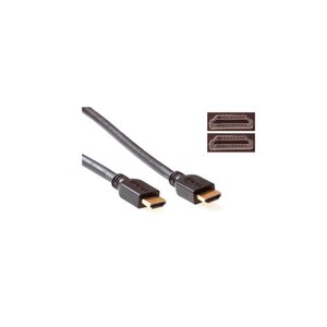 ACT AK3791 | 1,8 m High Speed HDMI Kabel | HDMI Type A naar Type A | Zwart