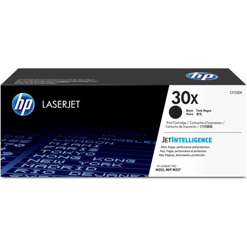 Hewlett Packard HP 30X high-capacity zwarte LaserJet tonercartridge Hewlett Packard HP 30X high-capacity zwarte LaserJet tonercartridge