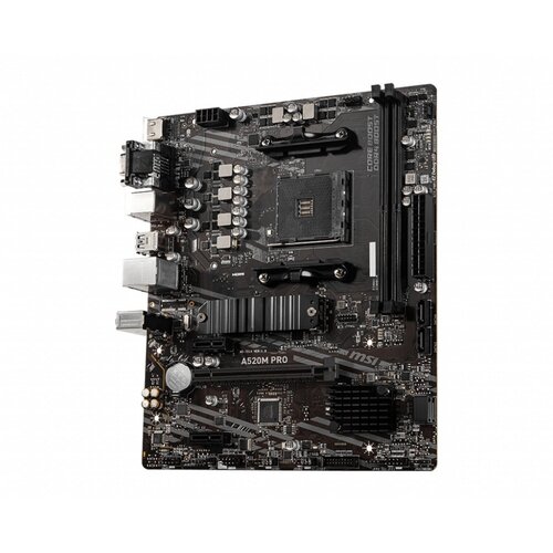 MSI A520M PRO moederbord AMD A520 Socket AM4 micro ATX