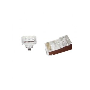 Gembird kabel-connector | RJ-45 | Bruin | Zilver | Transparant | LC-PTF-01/100 Gembird kabel-connector | RJ-45 | Bruin | Zilver | Transparant | LC-PTF-01/100
