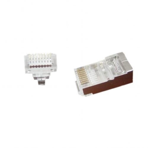 Gembird kabel-connector | RJ-45 | Bruin | Zilver | Transparant | LC-PTF-01/100 Gembird kabel-connector | RJ-45 | Bruin | Zilver | Transparant | LC-PTF-01/100