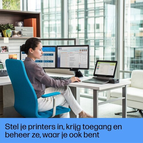Hewlett Packard HP LaserJet Pro MFP 4102fdn AiO | 1200 x 1200 DPI | Zwart/Wit