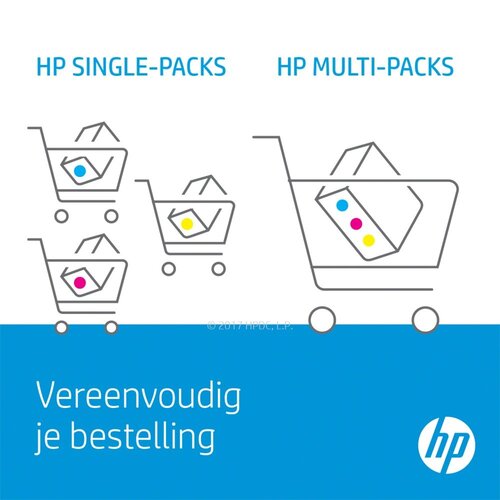 Hewlett Packard HP 302 | Originele Cyaan/Magenta/Geel Inktcartridge | 1 Stuk