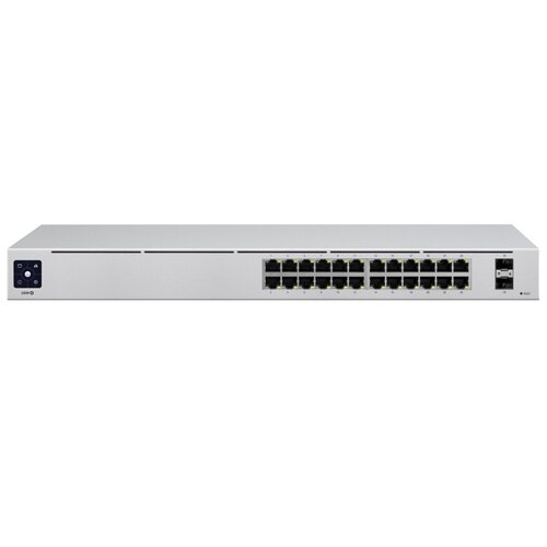 Ubiquiti UniFi USW-24 netwerk-switch Managed L2 Gigabit Ethernet (10/100/1000) Zilver