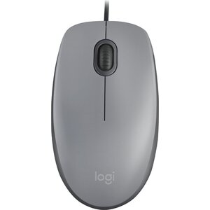 Logitech M110 Silent | Bekabelde Muis | Links- en Rechtshandig | USB-A | 1000 DPI | Grijs Logitech M110 Silent | Bekabelde Muis | Links- en Rechtshandig | USB-A | 1000 DPI | Grijs