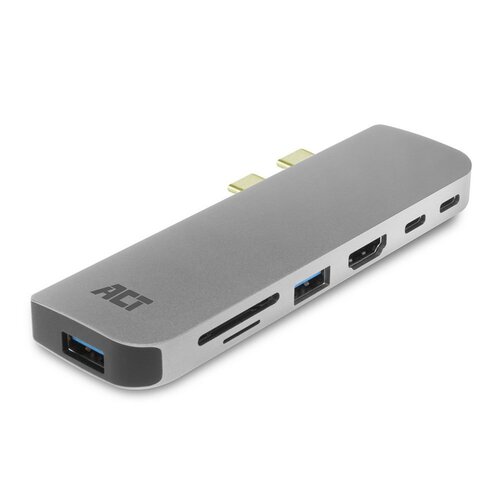 ACT USB-C Thun3-HDMI / LAN / USB / CARD