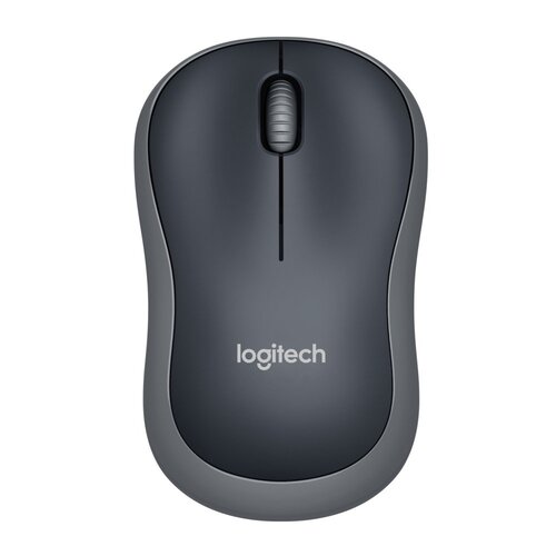 Logitech M185 | Draadloze Muis | Links- en Rechtshandig | RF | 1000 DPI | Zwart/Grijs
