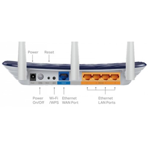 TP-Link Archer C20 | Wifi 5 Router | Dual-band (2.4 GHz / 5 GHz) | 733Mbit/s