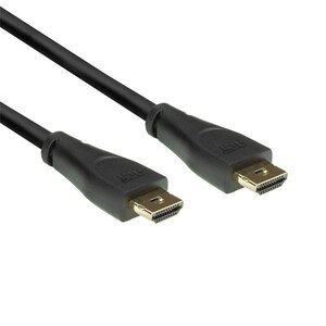 ACT AK3861 | 0,9 m HDMI Kabel | HDMI Type A naar Type A | Zwart