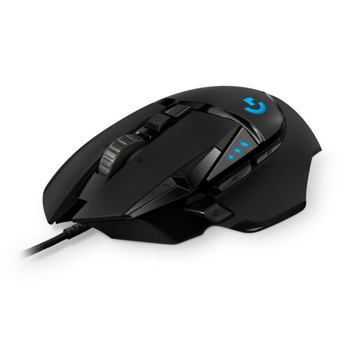 Logitech G502 Hero | Gaming Muis | Rechtshandig | USB-A | 25600 DPI | Zwart