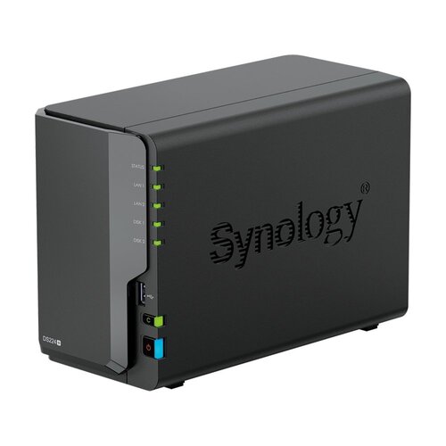 Synology DiskStation DS224+ NAS | 2 Drive Bays | Intel J4125 | 2x Gigabit Ethernet | Zwart